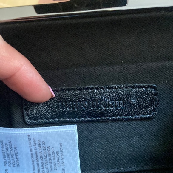 Manoukian snakeskin box clutch - Picture 9 of 11